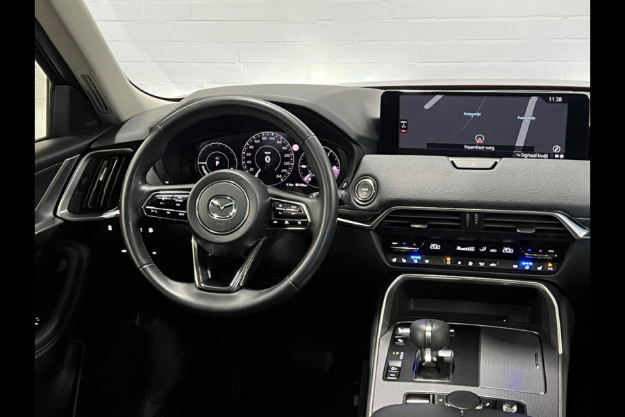 Mazda CX-60 2.5 PHEV Homura AWD Trekhaak | Adapt. Cruise | BOSE | Stoel koeling/verwarming | Open dak | Keyless