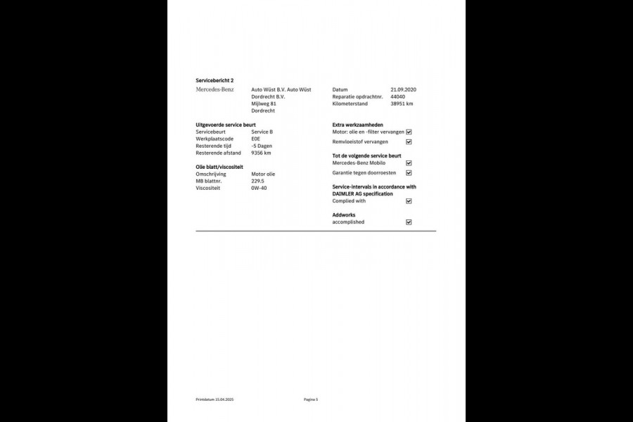 Mercedes-Benz A-Klasse 180 Business Solution | Groot Navi, Camera, Stoelverw., Cruise | Dealeronderhouden | 1e Eigenaar | NAP |