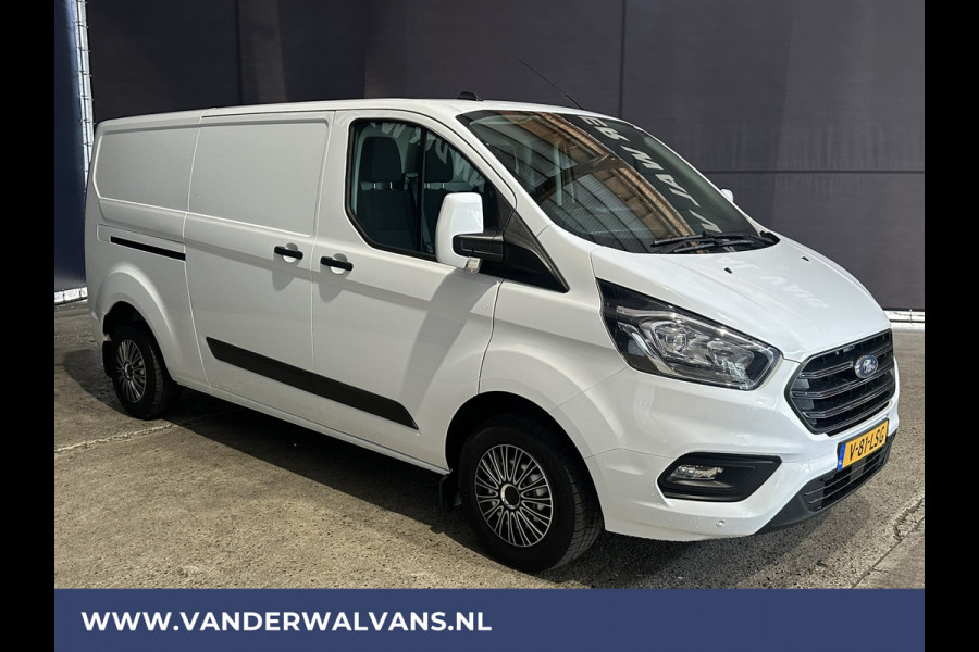 Ford Transit Custom 2.0 TDCI 130 pk L2H1 Euro6 Airco | LED | Cruisecontrol | Verwarmde voorruit | Parkeersensoren Bijrijdersbank, 2800kg trekvermogen