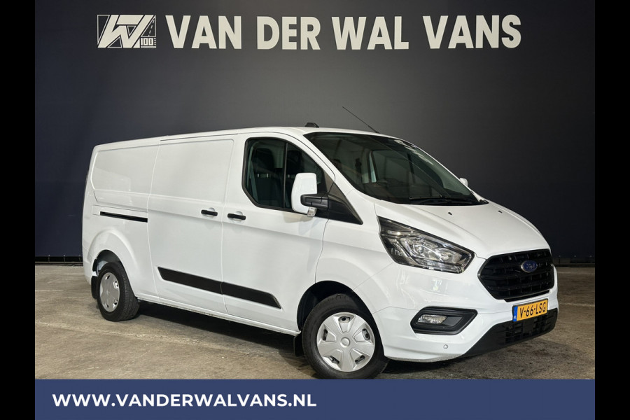 Ford Transit Custom 2.0 TDCI 130 pk L2H1 Euro6 Airco | Cruisecontrol | Parkeersensoren | 2800kg Trekvermogen verwarmde voorruit, bijrijdersbank