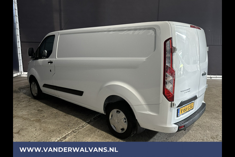 Ford Transit Custom 2.0 TDCI 130 pk L2H1 Euro6 Airco | Cruisecontrol | Parkeersensoren | 2800kg Trekvermogen verwarmde voorruit, bijrijdersbank