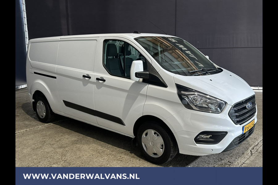 Ford Transit Custom 2.0 TDCI 130 pk L2H1 Euro6 Airco | Cruisecontrol | Parkeersensoren | 2800kg Trekvermogen verwarmde voorruit, bijrijdersbank