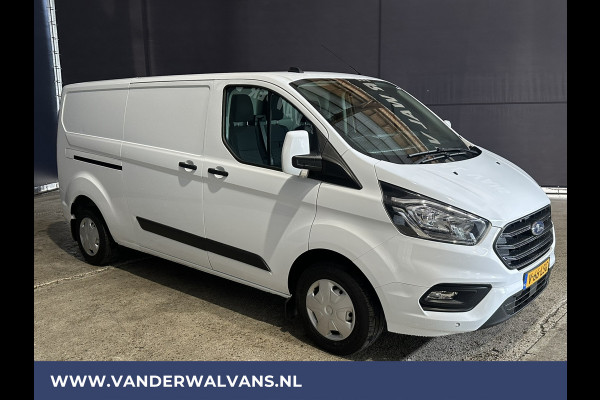 Ford Transit Custom 2.0 TDCI 130 pk L2H1 Euro6 Airco | Cruisecontrol | Parkeersensoren | 2800kg Trekvermogen verwarmde voorruit, bijrijdersbank