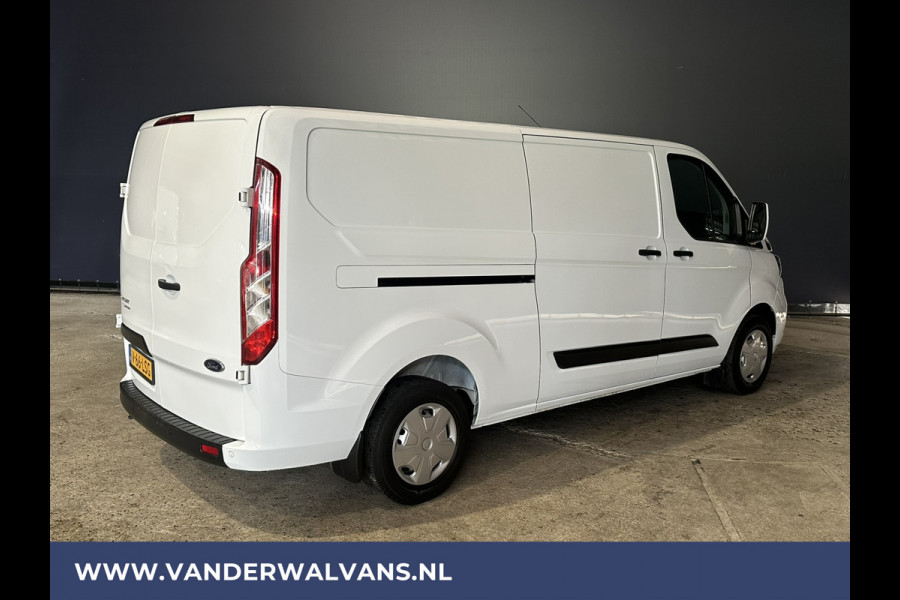 Ford Transit Custom 2.0 TDCI 130 pk L2H1 Euro6 Airco | Cruisecontrol | Parkeersensoren | 2800kg Trekvermogen verwarmde voorruit, bijrijdersbank