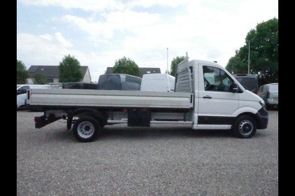 Volkswagen Crafter 2.0 TDI 120PK, L4, Dubbel lucht, Trekhaak 3.500KG, Airco, Open laadbak 425*204*40
