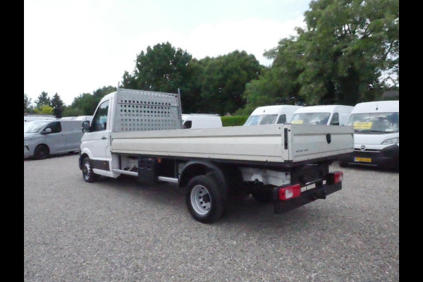Volkswagen Crafter 2.0 TDI 120PK, L4, Dubbel lucht, Trekhaak 3.500KG, Airco, Open laadbak 425*204*40