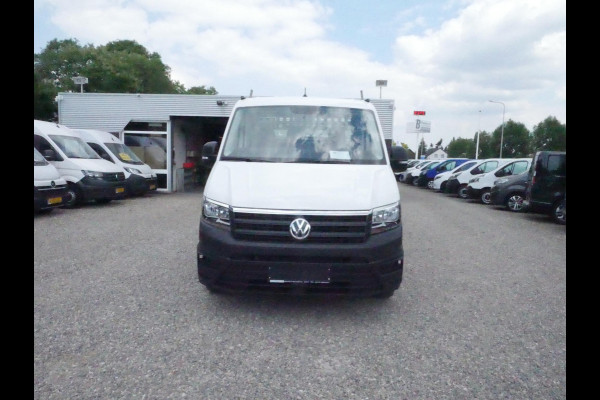 Volkswagen Crafter 2.0 TDI 120PK, L4, Dubbel lucht, Trekhaak 3.500KG, Airco, Open laadbak 425*204*40