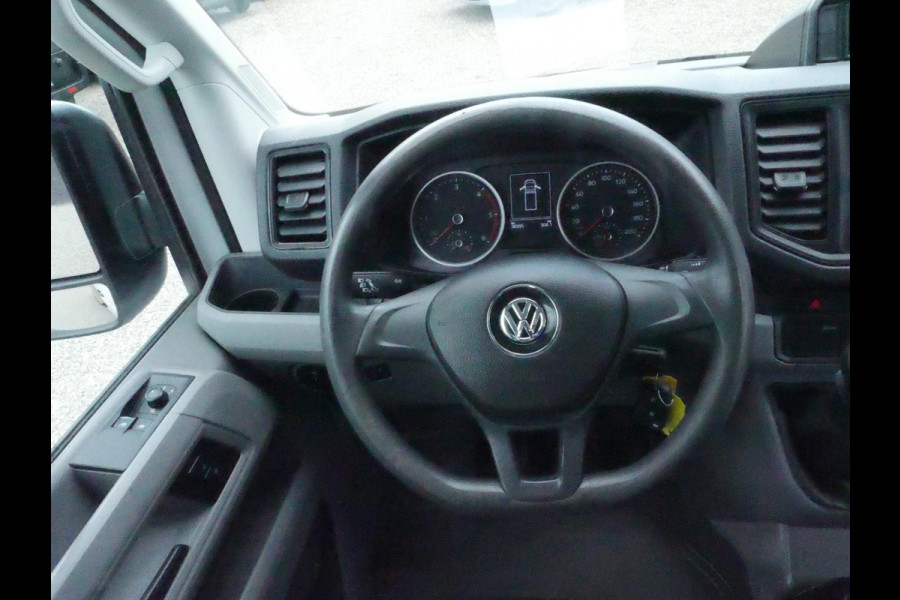 Volkswagen Crafter 2.0 TDI 120PK, L4, Dubbel lucht, Trekhaak 3.500KG, Airco, Open laadbak 425*204*40