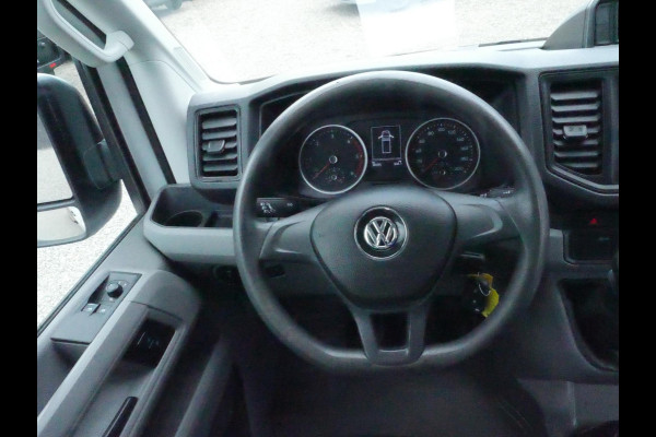 Volkswagen Crafter 2.0 TDI 120PK, L4, Dubbel lucht, Trekhaak 3.500KG, Airco, Open laadbak 425*204*40