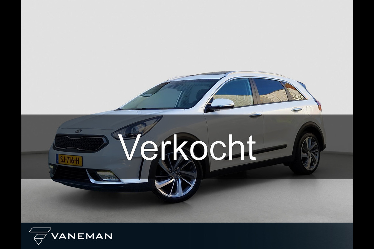 Kia Niro 1.6 GDi Hybrid Edition | Open Dak | Clima | Cruise | PDC | Android Auto / Apple Carplay | Stoelverwarming | Kia Niro 1.6 GDi Hybrid Edition | Open Dak | Clima | Cruise | PDC | Android Auto / Apple Carplay | Stoelverwarming |