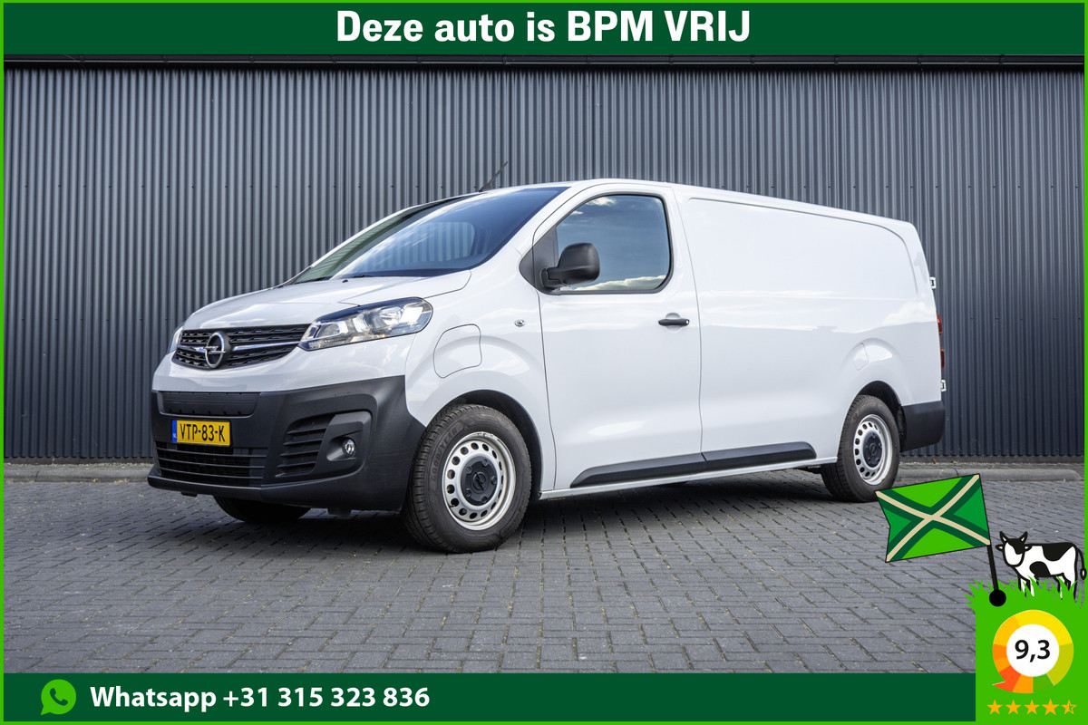 Opel Vivaro-e L3H1 Edition 75 kWh | 136 PK | CarPlay | Navigatie | Airco | Cruise | PDC Opel Vivaro-e L3H1 Edition 75 kWh | 136 PK | CarPlay | Navigatie | Airco | Cruise | PDC