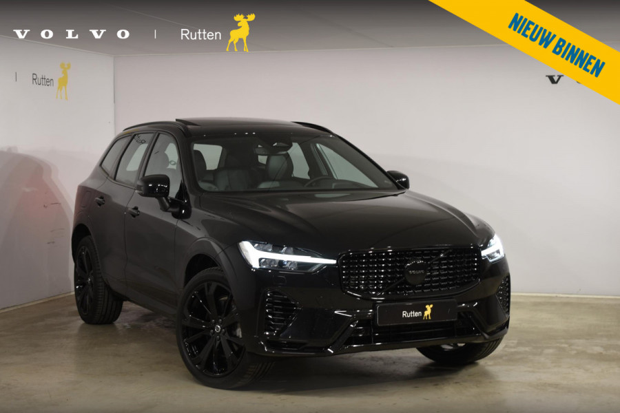 Volvo XC60 T6 350PK Automaat AWD Plus Black Edition / Adaptieve cruise control / Harman Kardon / BLIS / Panoramadak / Apple carplay  / Elektrische achterklep / Elektrische stoelen met geheugen / Stoel en stuurwielverwarming / 21” velgen /