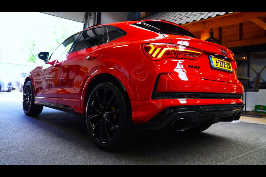 Audi RS Q3 Sportback TFSI RS | Panorama | RS-Zetels | 360 camera | Bang&Olufsen | Adaptieve Cruise | Lane Assist | Applecarplay |