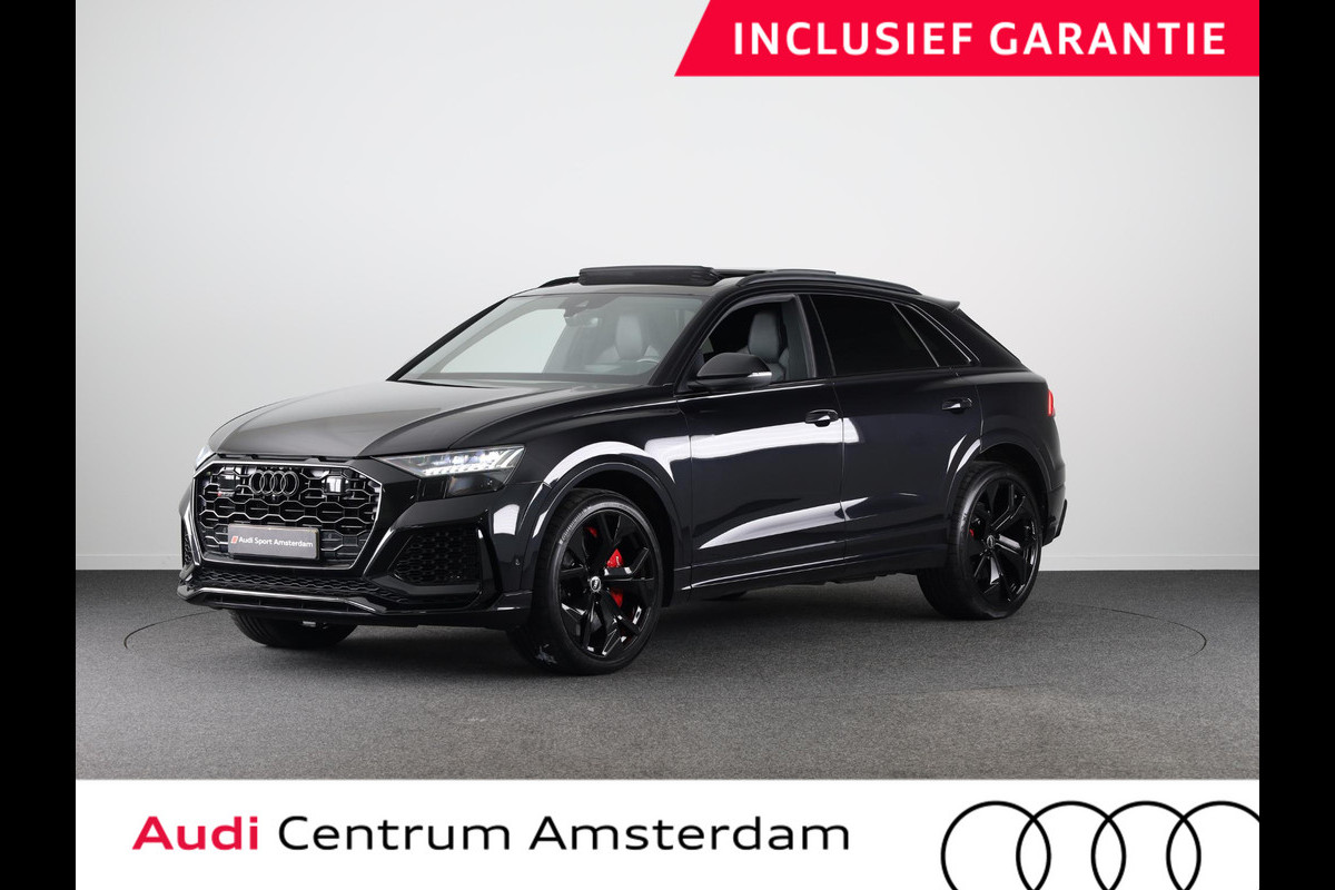 Audi RS Q8 4.0 TFSI quattro 600pk | Panoramadak | Head up Display | Memory | RS Dynamic pakket plus | Trekhaak elektrisch uitklapbaar Audi RS Q8 4.0 TFSI quattro 600pk | Panoramadak | Head up Display | Memory | RS Dynamic pakket plus | Trekhaak elektrisch uitklapbaar