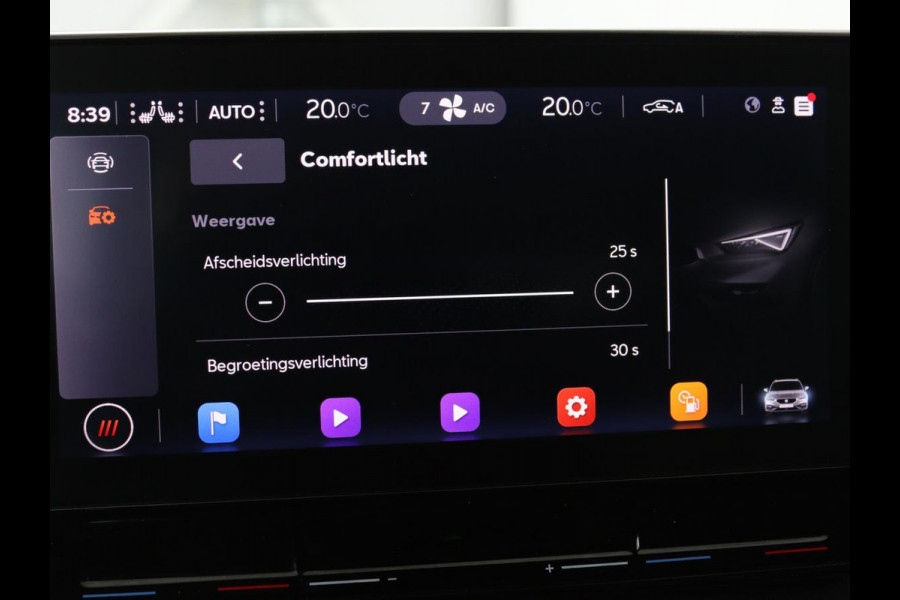 Seat Leon 1.5 eTSI Style | Stoel & stuurverwarming | Carplay | Navigatie | Full LED | Climate control | Parkeerhulp | Cruise control