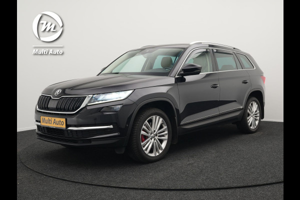 Škoda Kodiaq 2.0 TSI 4x4 Style 180pk DSG | Panodak | Trekhaak af Fabriek | Adaptive Cruise | Alcantara Sportstoelen Memory | 360 Camera | 19"L.M | Keyless | Sfeerverlichting | Apple Carplay | Dode Hoek Detectie |