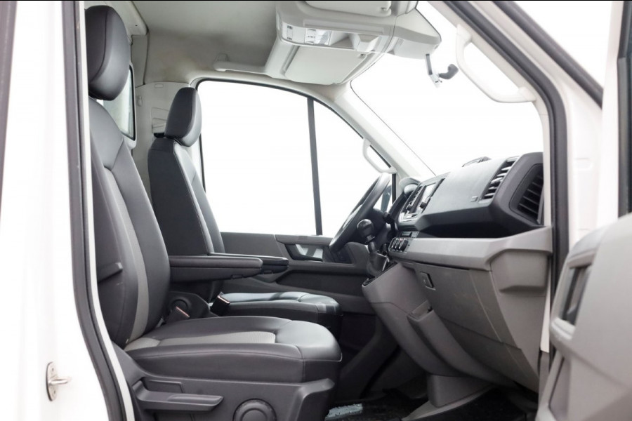 Volkswagen Crafter 50 2.0 TDI 177pk E6 Open Laadbak + HIAB Kraan Trekhaak 3500kg 02-2019