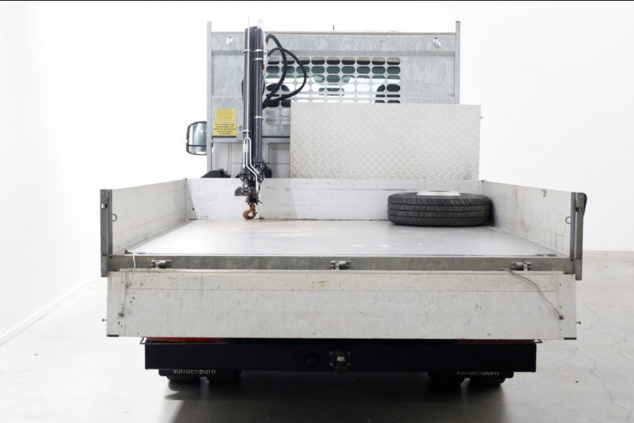 Volkswagen Crafter 50 2.0 TDI 177pk E6 Open Laadbak + HIAB Kraan Trekhaak 3500kg 02-2019