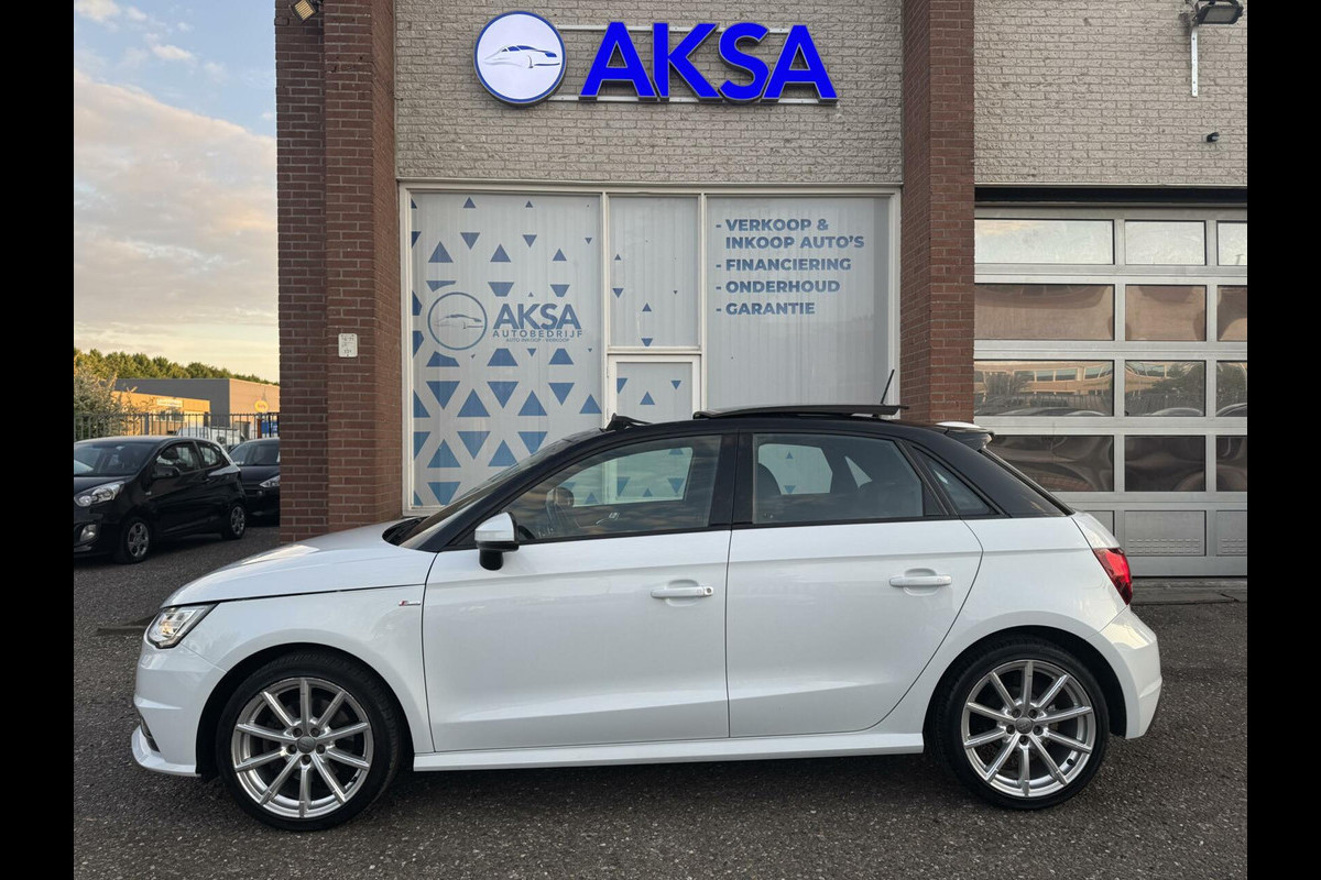 Audi A1 Sportback 1.4 TFSI 125pk Sport 3x S line Edition Pano S-Tronic LED Sportmodus Garantie Audi A1 Sportback 1.4 TFSI 125pk Sport 3x S line Edition Pano S-Tronic LED Sportmodus Garantie