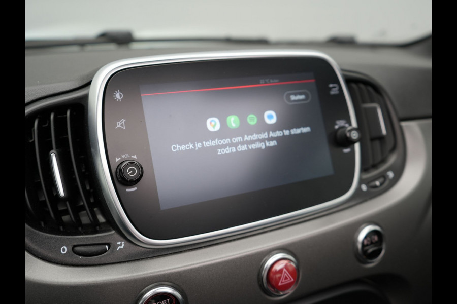 Fiat ABARTH 595 Pista 165 pk Automaat Campovolo Grau | bi Xenon  | Monza Sportuitlaat |  Apple Carplay | Sportstoelen | G Force Indicator | 17"L.M | DAB | Parkpilot |