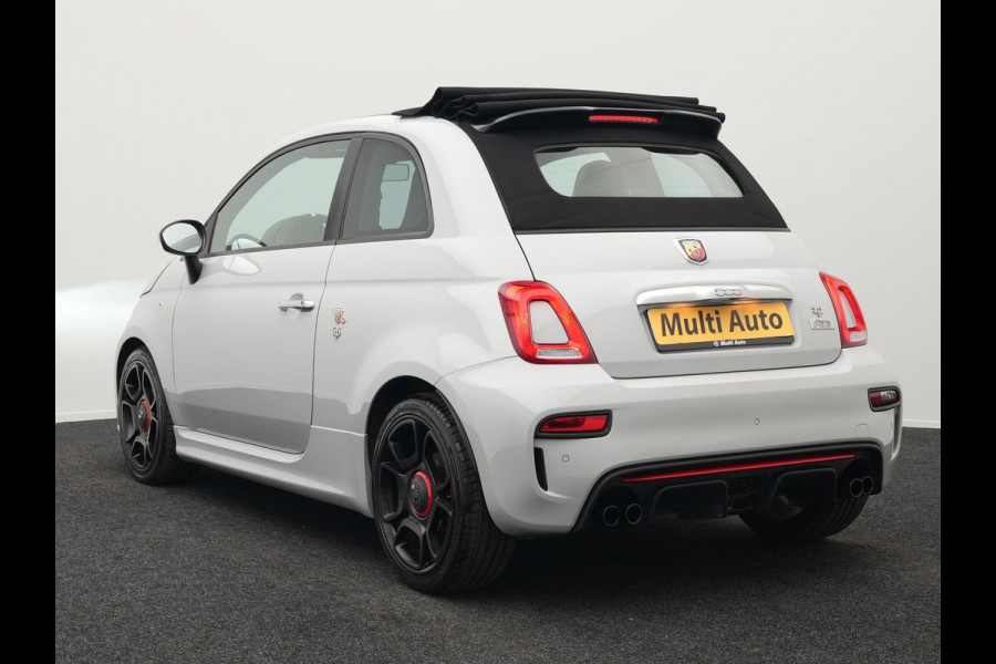 Fiat ABARTH 595 Pista 165 pk Automaat Campovolo Grau | bi Xenon  | Monza Sportuitlaat |  Apple Carplay | Sportstoelen | G Force Indicator | 17"L.M | DAB | Parkpilot |