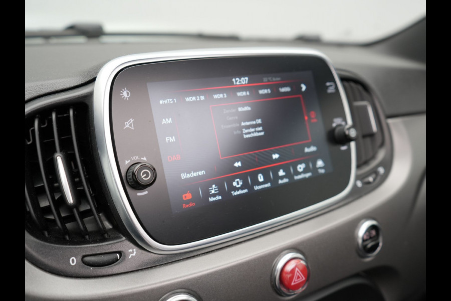 Fiat ABARTH 595 Pista 165 pk Automaat Campovolo Grau | bi Xenon  | Monza Sportuitlaat |  Apple Carplay | Sportstoelen | G Force Indicator | 17"L.M | DAB | Parkpilot |