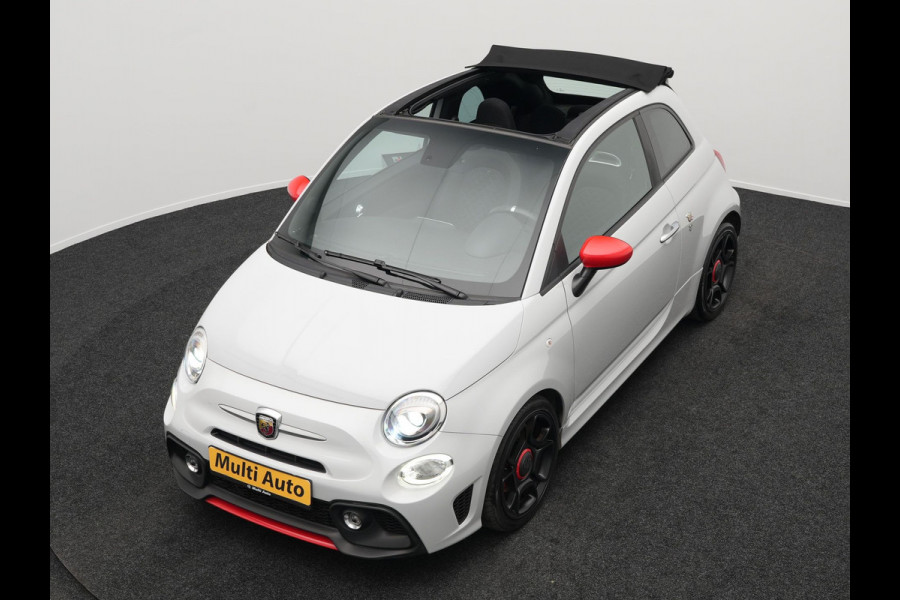 Fiat ABARTH 595 Pista 165 pk Automaat Campovolo Grau | bi Xenon  | Monza Sportuitlaat |  Apple Carplay | Sportstoelen | G Force Indicator | 17"L.M | DAB | Parkpilot |