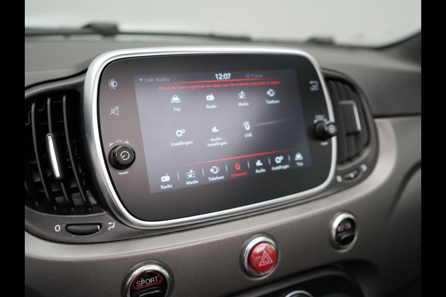Fiat ABARTH 595 Pista 165 pk Automaat Campovolo Grau | bi Xenon  | Monza Sportuitlaat |  Apple Carplay | Sportstoelen | G Force Indicator | 17"L.M | DAB | Parkpilot |