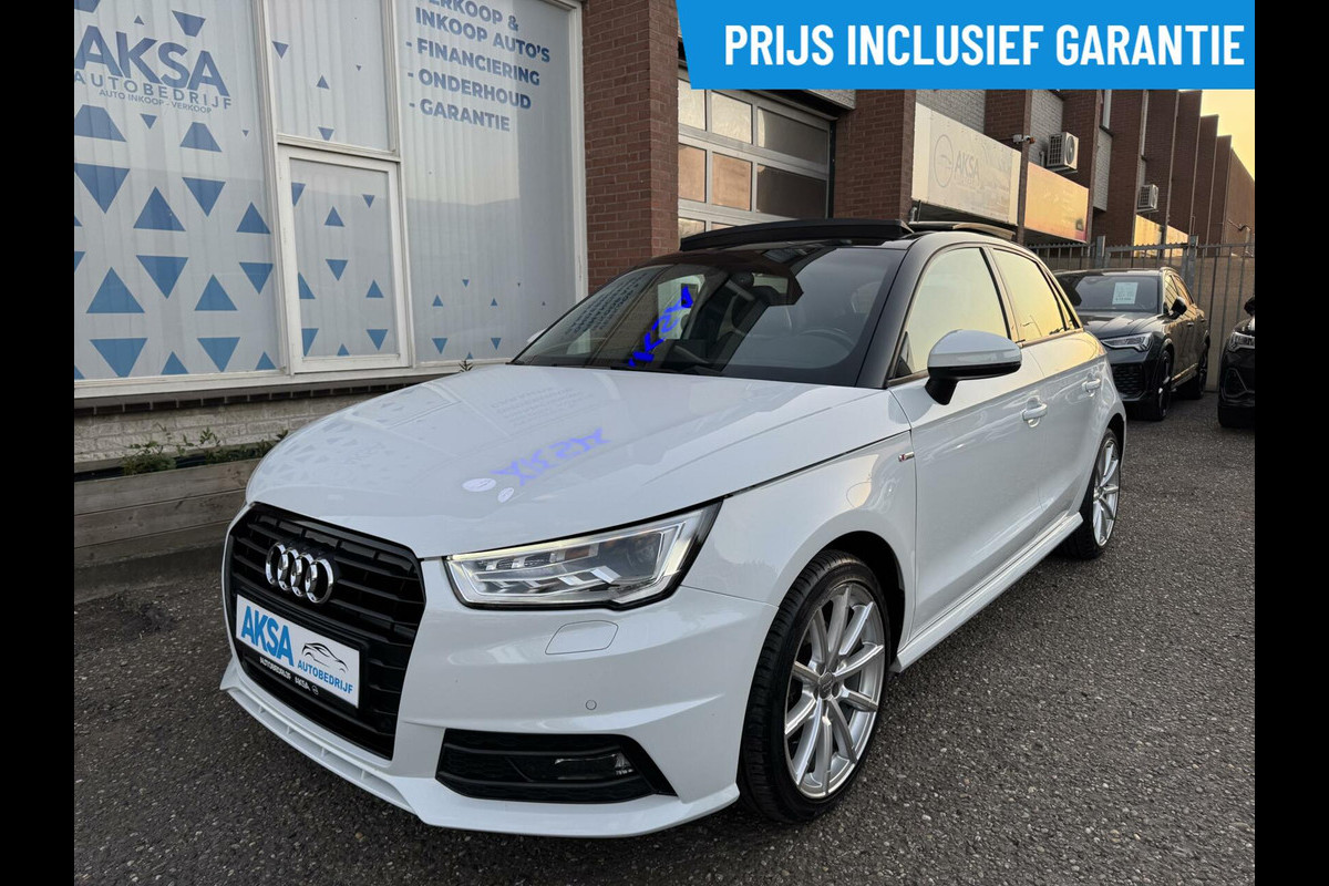 Audi A1 Sportback 1.4 TFSI 125pk Sport 3x S line Edition Pano S-Tronic LED Sportmodus Garantie Audi A1 Sportback 1.4 TFSI 125pk Sport 3x S line Edition Pano S-Tronic LED Sportmodus Garantie