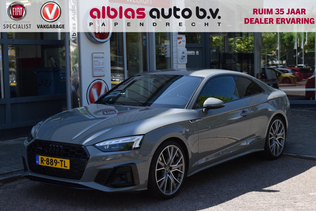 Audi A5 Coupé 40 TFSI quattro S ed.|Black optic|B&O|20"|Quantum Audi A5 Coupé 40 TFSI quattro S ed.|Black optic|B&O|20"|Quantum
