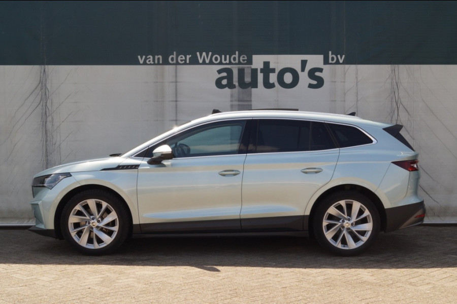 Škoda ENYAQ iV 60 180pk 62kWh -PANO-LEER-NAVI-ECC-PDC-