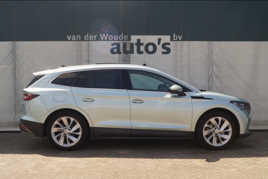 Škoda ENYAQ iV 60 180pk 62kWh -PANO-LEER-NAVI-ECC-PDC-