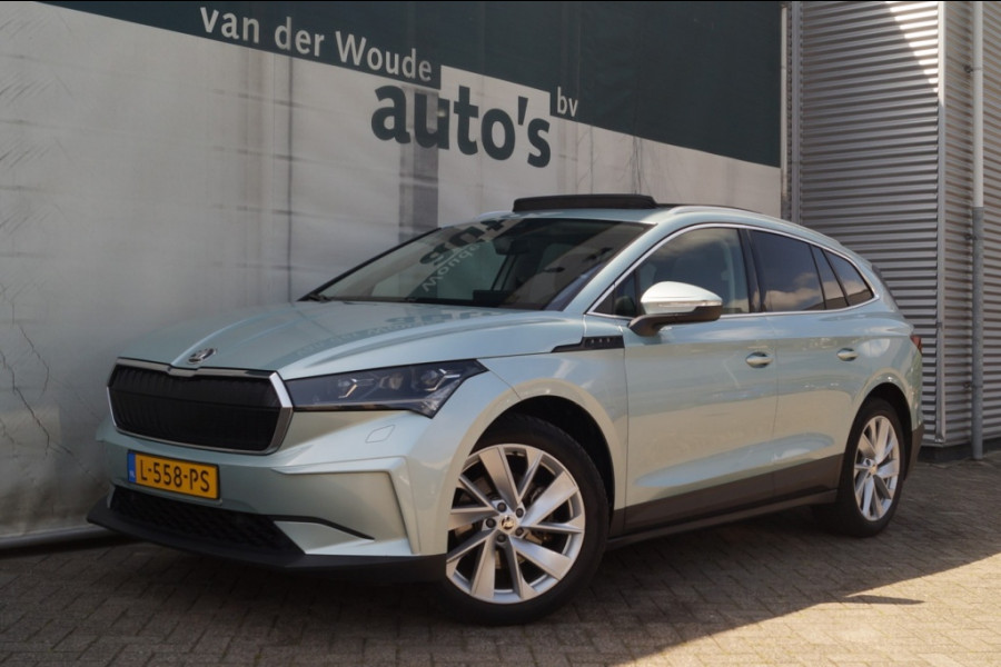 Škoda ENYAQ iV 60 180pk 62kWh -PANO-LEER-NAVI-ECC-PDC-
