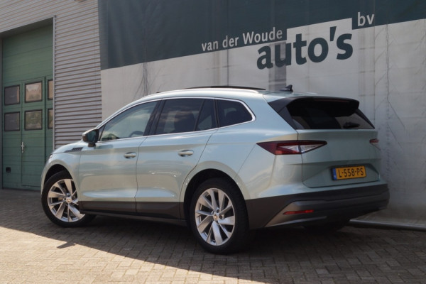 Škoda ENYAQ iV 60 180pk 62kWh -PANO-LEER-NAVI-ECC-PDC-
