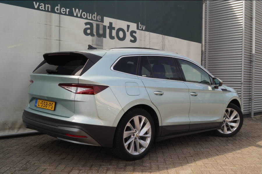 Škoda ENYAQ iV 60 180pk 62kWh -PANO-LEER-NAVI-ECC-PDC-