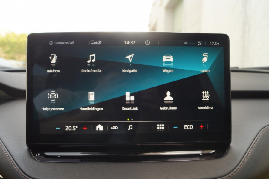 Škoda ENYAQ iV 60 180pk 62kWh -PANO-LEER-NAVI-ECC-PDC-