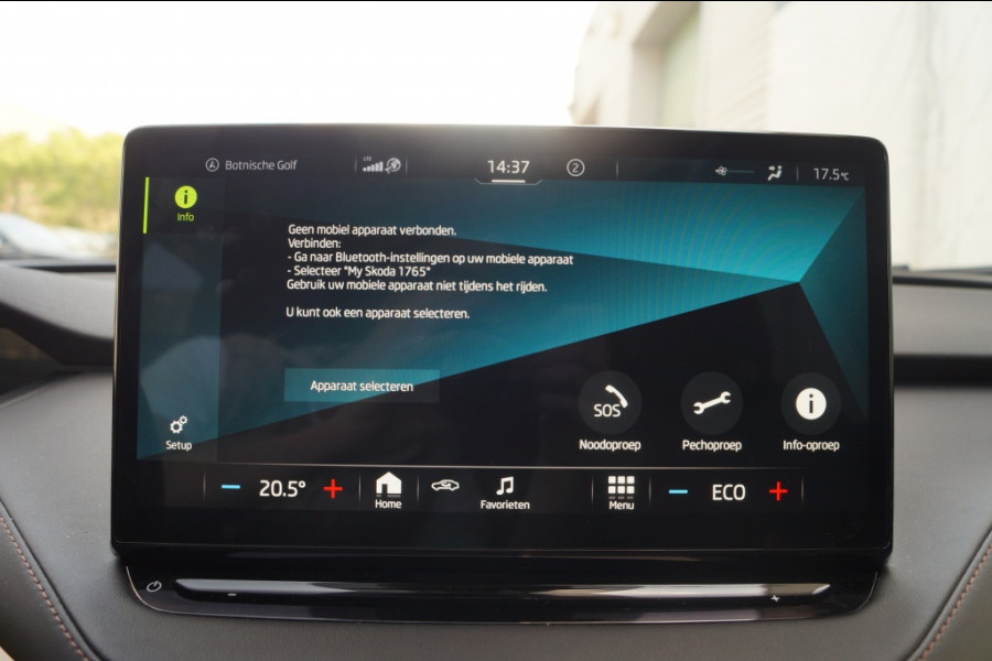 Škoda ENYAQ iV 60 180pk 62kWh -PANO-LEER-NAVI-ECC-PDC-
