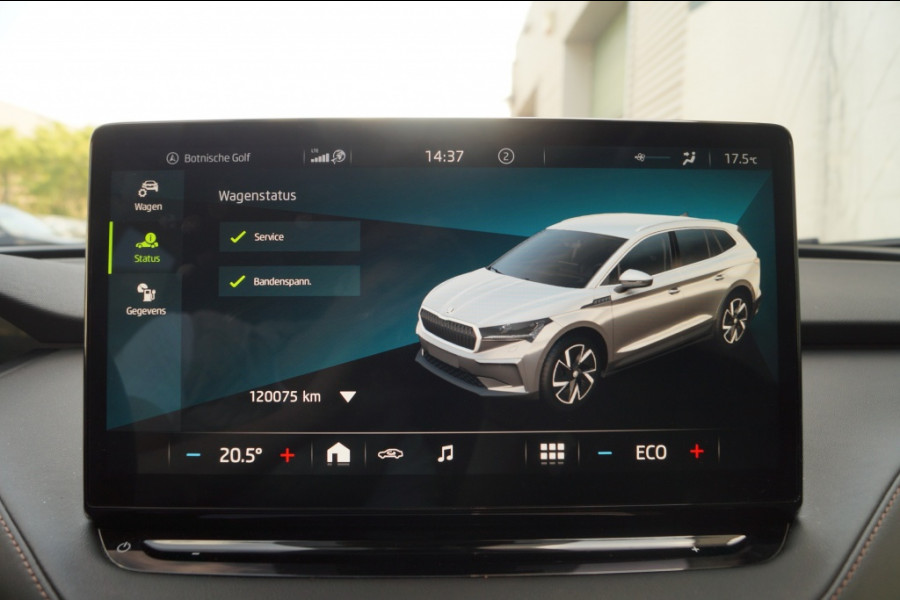 Škoda ENYAQ iV 60 180pk 62kWh -PANO-LEER-NAVI-ECC-PDC-
