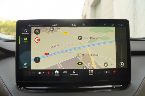 Škoda ENYAQ iV 60 180pk 62kWh -PANO-LEER-NAVI-ECC-PDC-