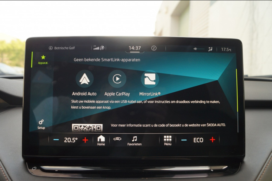 Škoda ENYAQ iV 60 180pk 62kWh -PANO-LEER-NAVI-ECC-PDC-