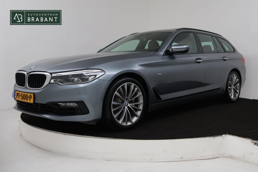BMW 5 Serie Touring 520i High Executive (PANORAMADAK, PARKEERSENSOREN, CRUISE CONTROL, CAMERA, STOELVERWARMING, LEER)