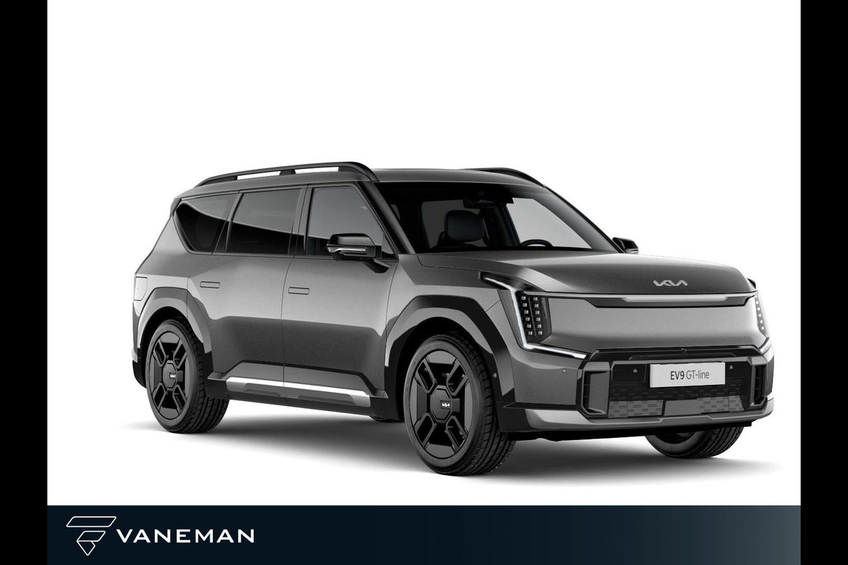 Kia EV9 GT-Line AWD 6p. 99.8 kWh | Binnenkort leverbaar | Elektrisch bedienbare achterklep met sensorsturing Kia EV9 GT-Line AWD 6p. 99.8 kWh | Binnenkort leverbaar | Elektrisch bedienbare achterklep met sensorsturing