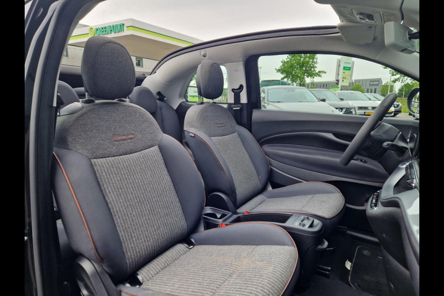 Fiat 500C 42 kWh 118PK /Stoelverw /Carplay /Android Auto