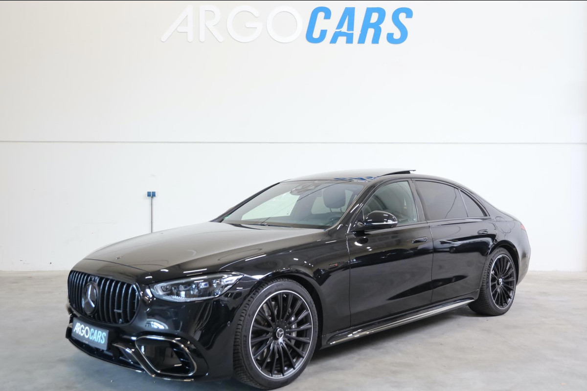 Mercedes-Benz S-Klasse AMG S 63 E S63e LANG PERFORMANCE 4 Matic+ 802PK ACHTERASBESTURING LEASE / INRUIL MOG Mercedes-Benz S-Klasse AMG S 63 E S63e LANG PERFORMANCE 4 Matic+ 802PK ACHTERASBESTURING LEASE / INRUIL MOG