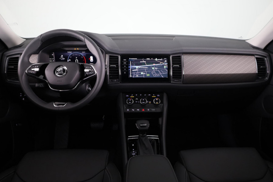 Škoda Kodiaq Business Edition Plus 1.5 TSI 150 pk 7 versn. DSG | Fabrieksgarantie tot 2028 | Leder | Panoramadak | Adaptive Cruise Control | 360º camera |