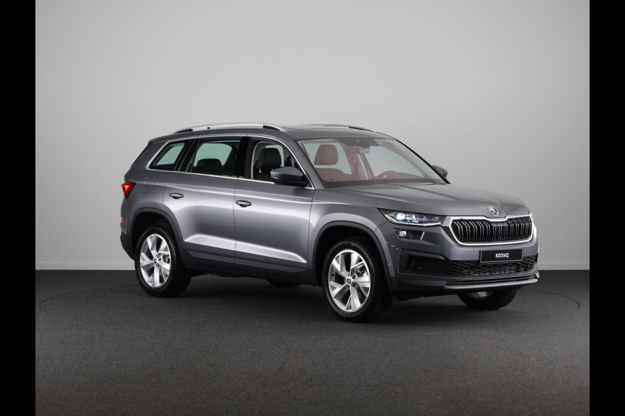 Škoda Kodiaq Business Edition Plus 1.5 TSI 150 pk 7 versn. DSG | Fabrieksgarantie tot 2028 | Leder | Panoramadak | Adaptive Cruise Control | 360º camera |
