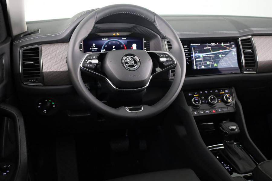 Škoda Kodiaq Business Edition Plus 1.5 TSI 150 pk 7 versn. DSG | Fabrieksgarantie tot 2028 | Leder | Panoramadak | Adaptive Cruise Control | 360º camera |