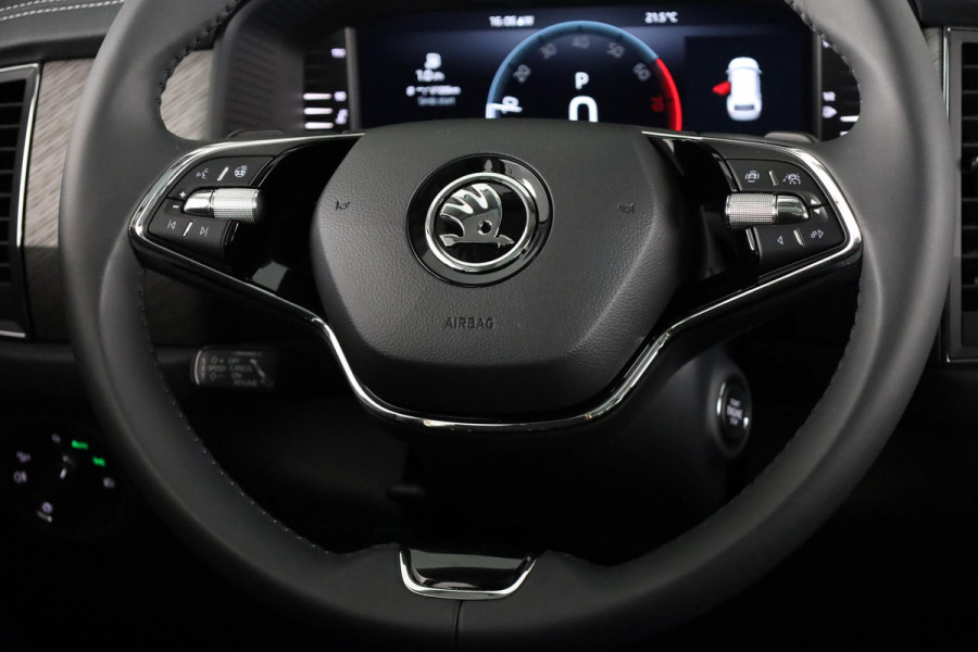 Škoda Kodiaq Business Edition Plus 1.5 TSI 150 pk 7 versn. DSG | Fabrieksgarantie tot 2028 | Leder | Panoramadak | Adaptive Cruise Control | 360º camera |