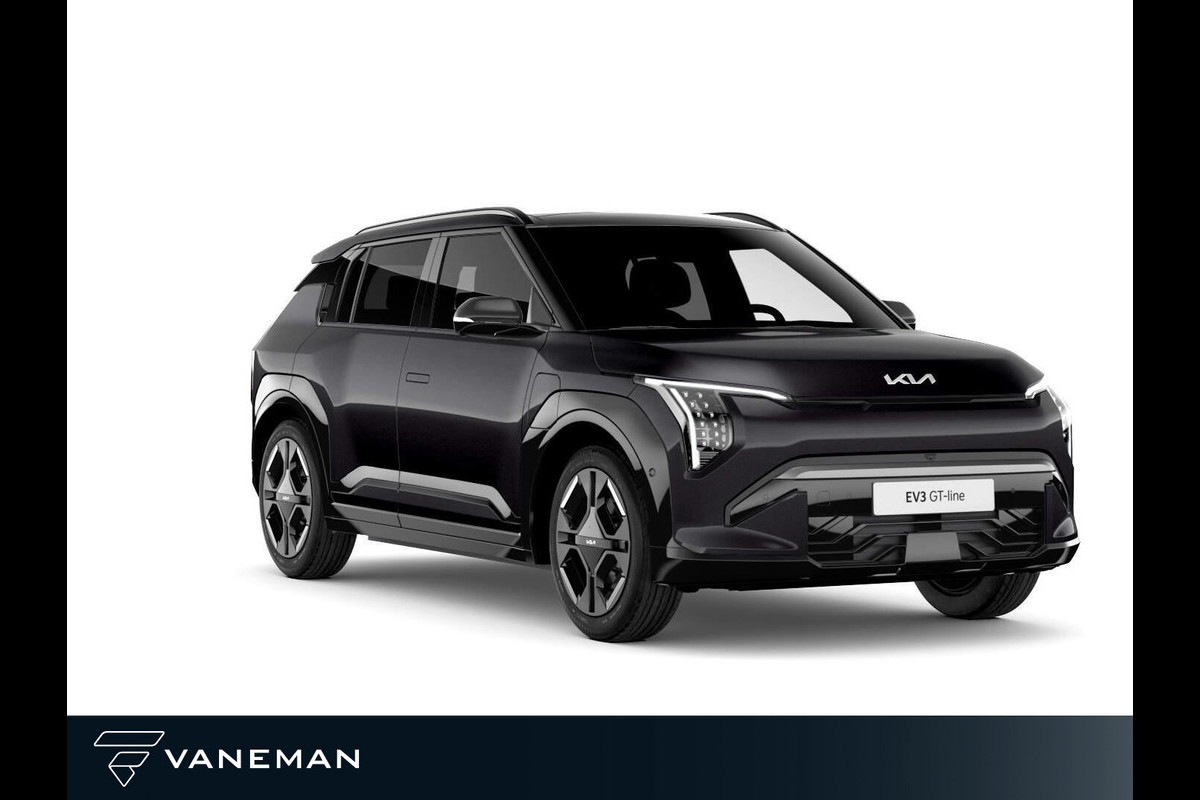 Kia EV3 GT-PlusLine 81.4 kWh | Elektrisch glazen schuif-/kanteldak | Keyless entry Kia EV3 GT-PlusLine 81.4 kWh | Elektrisch glazen schuif-/kanteldak | Keyless entry