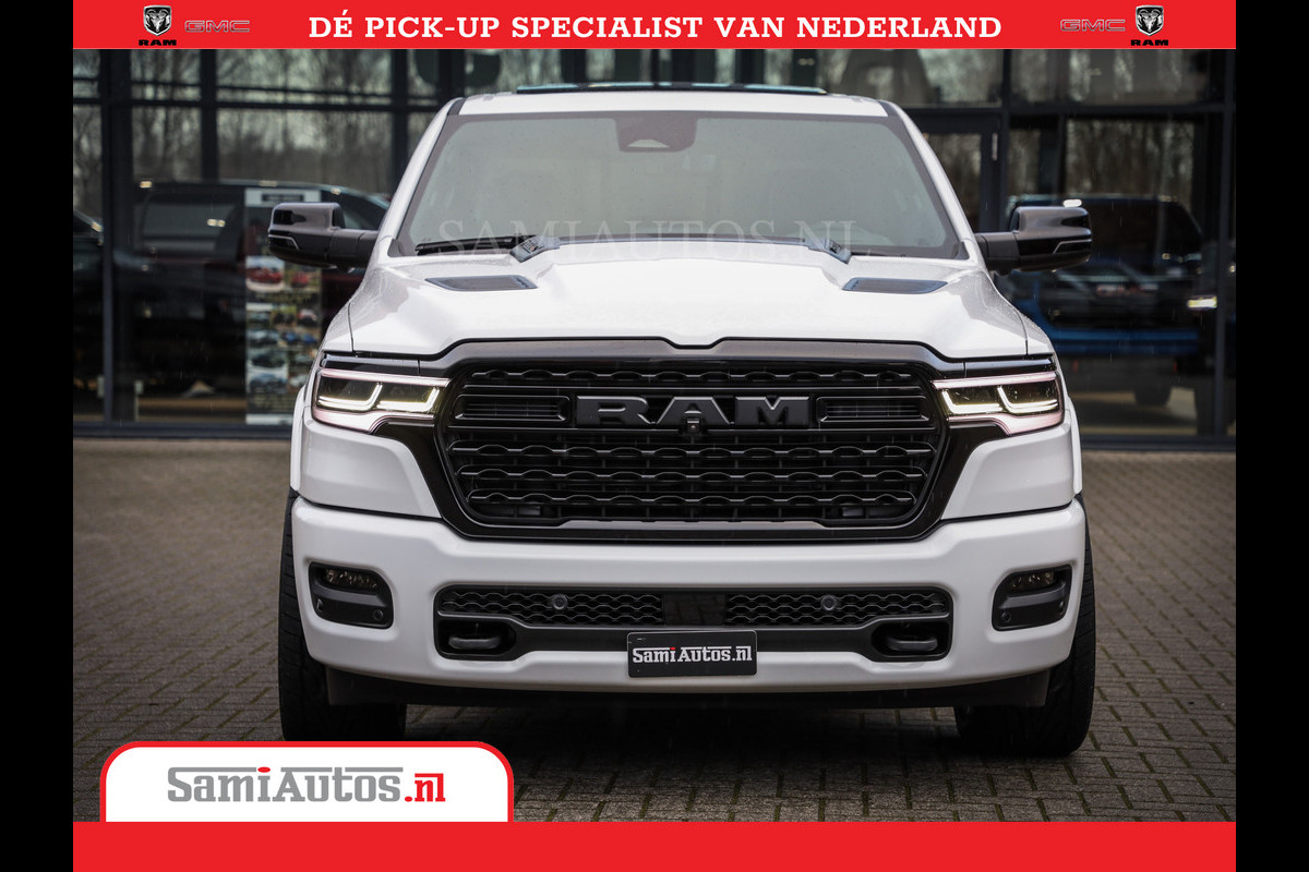 Dodge Ram 1500 Limited Night High Output 540HP 706Nm | Massage + Full Option | De Meest Luxe en Volle Pick-Up in zijn Klasse | Comfortabele Dubbele Cabine met Royale 5 Zitplaatsen | BPM vrij | Nu Leverbaar uit Voorraad | Voorraad Nr 2352 - 7649 Dodge Ram 1500 Limited Night High Output 540HP 706Nm | Massage + Full Option | De Meest Luxe en Volle Pick-Up in zijn Klasse | Comfortabele Dubbele Cabine met Royale 5 Zitplaatsen | BPM vrij | Nu Leverbaar uit Voorraad | Voorraad Nr 2352 - 7649